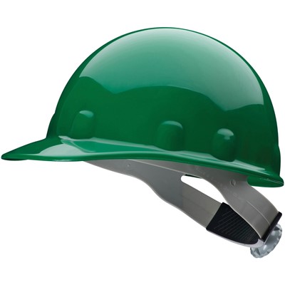 Fibre-Metal E-2 8-Point Ratchet Green Hard Hat E2RW-GN