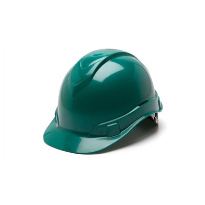 Pyramex Ridgeline Cap Style Green Hard Hat HP44135