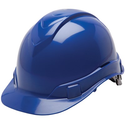 Pyramex Ridgeline 6-Point Ratchet Blue Hard Hat HP46160