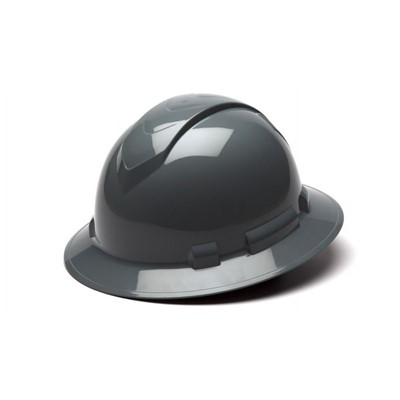 Pyramex Ridgeline Full Brim Gray Hard Hat HP54113