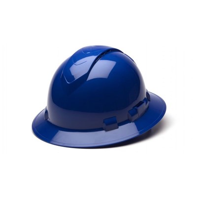 Pyramex Ridgeline Full Brim Blue Hard Hat HP54160V