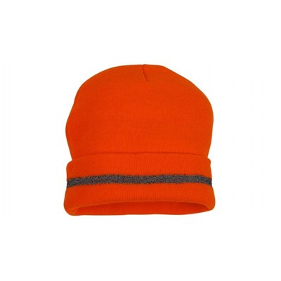 Pyramex Non-ANSI Series Hi Vis Orange Knit Hat RH120