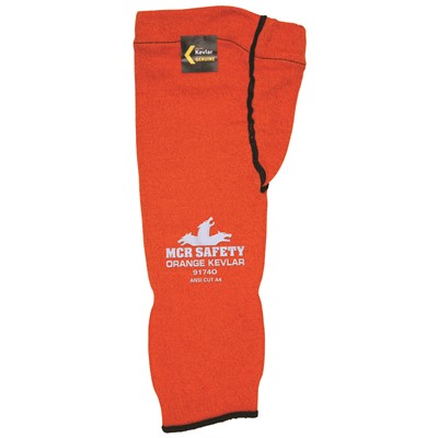 - MCR Orange Kevlar Cut Resistant Sleeves
