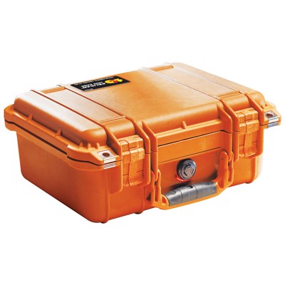Pelican 1400 Orange Small Protector Case 1400-ORG