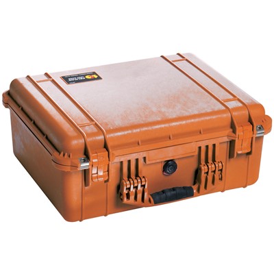 Pelican Orange Medium Protector Case 1550-ORG