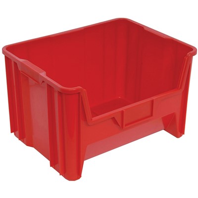 Quantum Giant Red Stacking Bin - Case of 3 QGH700RD