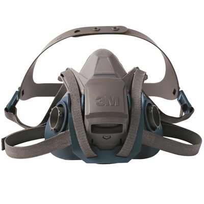 - 3M™ Rugged Comfort 6500 Series Quick Latch Half Mask Respirator
