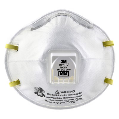 3M N95 Facemask with Valve 8210VN95
