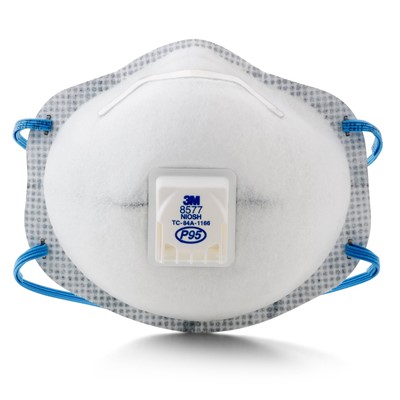 3M P95 Respirator Mask with Valve 8577P95