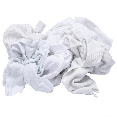 10lbs Case of Recycled Thermal Cotton Rags