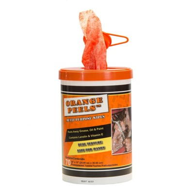 Orange Peels Industrial Hand Cleaning Wipes OP670P