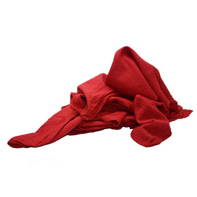Pack of 50 Red Shop Towels