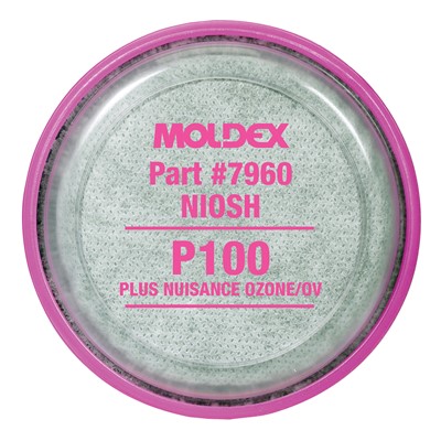 Moldex P100 Organic Vapor Filters 7960