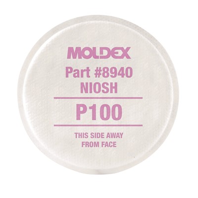 Moldex 8000 Series P100 Filters 8940P100