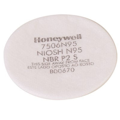 Honeywell North N Series N95 Prefilters for Cartridges 7506N95