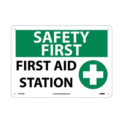 - NMC SF161 Safety First Sign