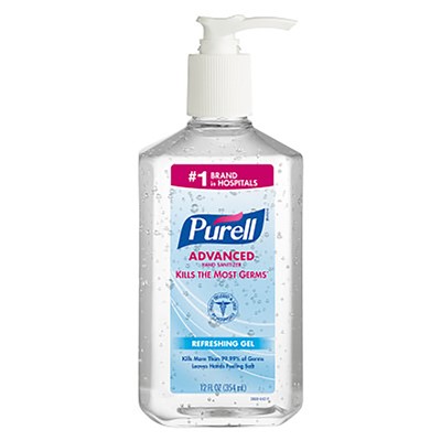Purell 12oz Hand Sanitizer Advanced Gel - Case of 12