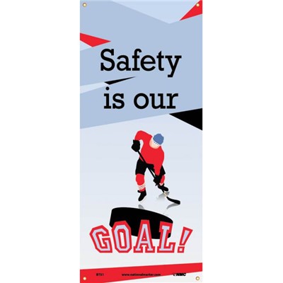 Safety Banner - Safety Is Our Goal BT51