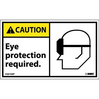 Sign 3x5 PS Eye Protection Required - SIG-CGA10AP