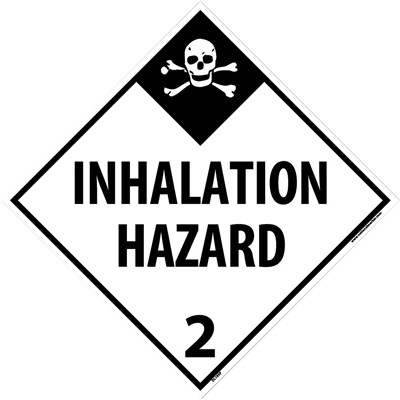 - NMC Inhalation Hazard DL105 Sign