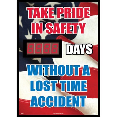Digital Scoreboard - Take Pride In Safety