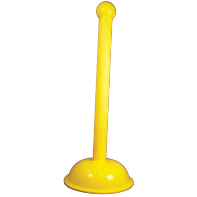 Yellow Warning Post HDS41Y - Pack  of 4