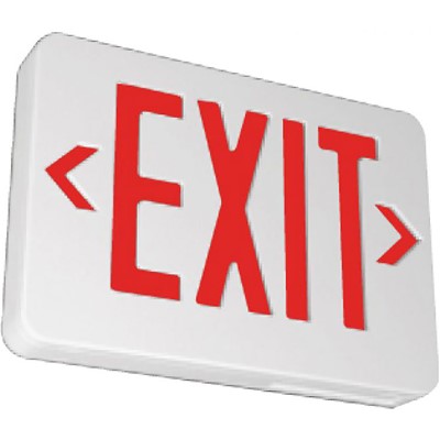Sign EXIT Lighted/Hardwired - SIG-LES