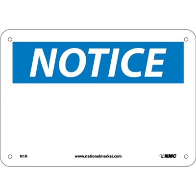 - NMC N1 Notice Sign