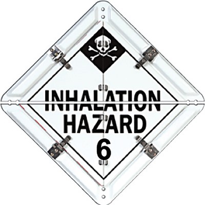 Inhalation Hazard DOT Placard Sign NMC PH2