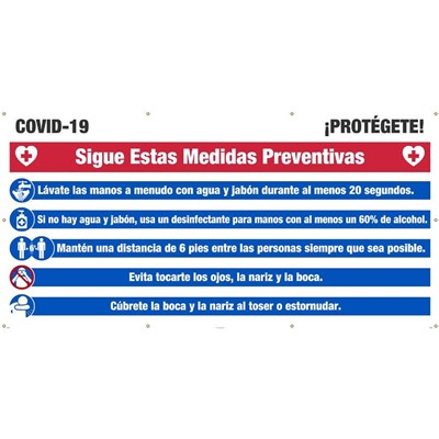- NMC COVID19 Protect Yourself Banner in Spanish