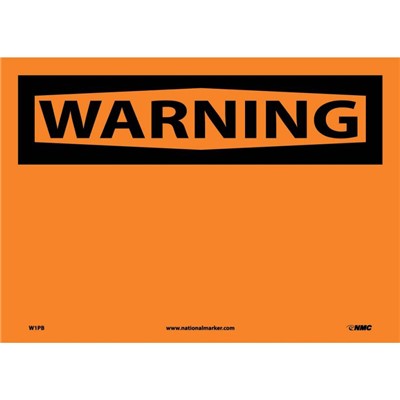 - NMC W1 Warning Sign