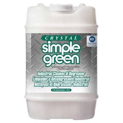 Crystal Simple Green 5 Gallon Industrial Cleaner & Degreaser 19005