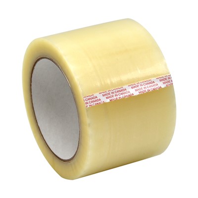 3"x110yds Clear Polypropylene Carton Sealing Tape