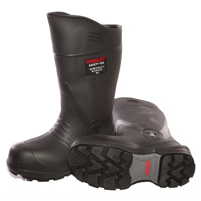 15" Tingley Flite Aerex Black Size 12 Composite Toe Boots 27251-12