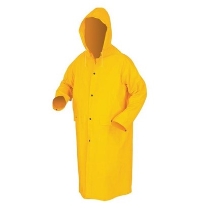 MCR Safety Classic Yellow Raincoat 200C-SM