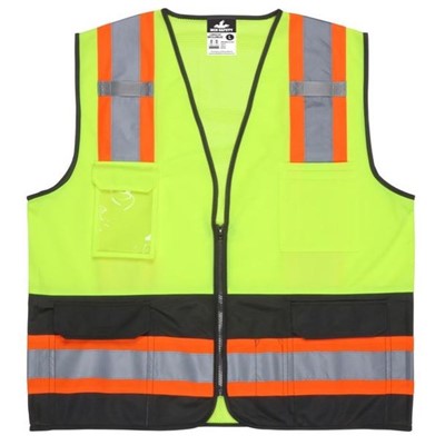 - MCR Safety Luminator Series WCCL2MLSZ Hi Vis Safety Vest