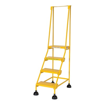 Vestil Spring Loaded 4 Step Ladder LAD-4-Y