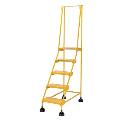 Vestil Spring Loaded 5 Step Ladder LAD-5-Y