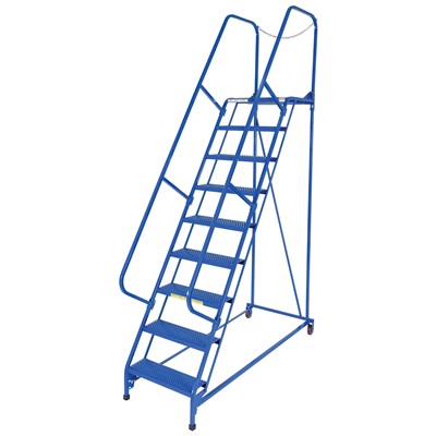 Vestil Perforated 9 Step Ladder LAD-MM-9-P