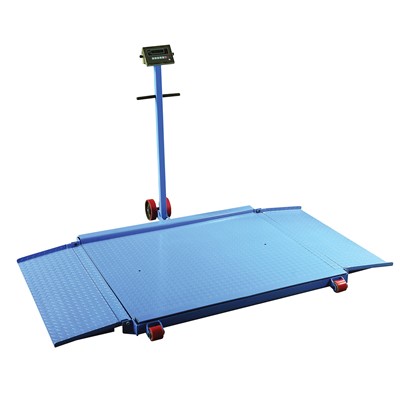 Floor Scale Portable 3000lb Capacity - VES-VPFS-3B