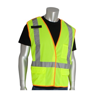 - PIP 302 0210 LY Hi Vis Safety Vest