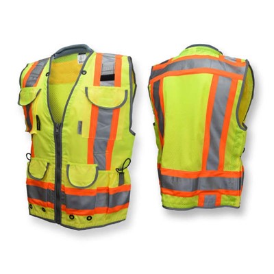 - Radians SV55 2ZGD Two Tone Engineer Hi Vis Safety Vest