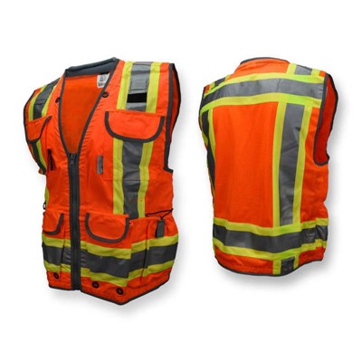 Radians Two Tone Engineer Hi Vis Safety Vest SV55-2ZOD-2X