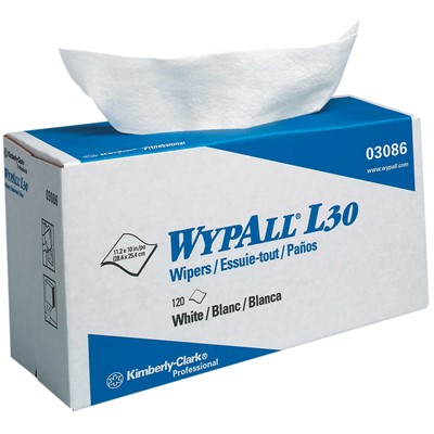 Case of 1200 Kimberly-Clark Wypall L30 Wipers
