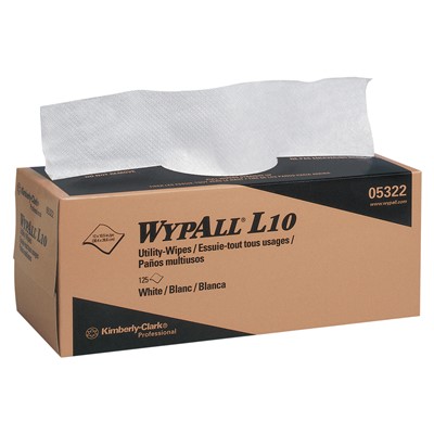 Wipers Wypall L10 Utility Pop-Up Box WHT - WKC-05322
