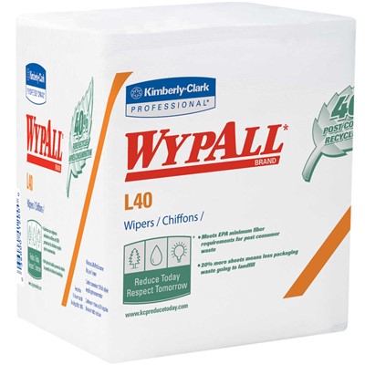 18 Roll Case of Kimberly-Clark Wypall L40 Wipers