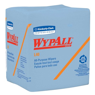 Case of 672 Kimberly-Clark Wypall L40 Wipers