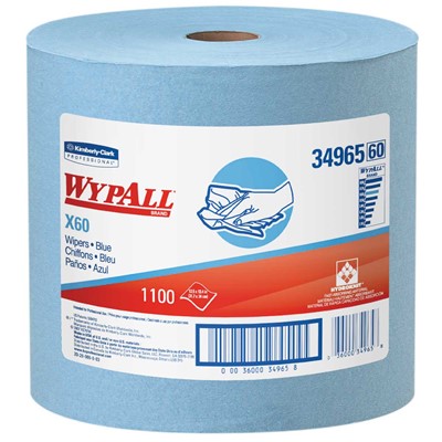 Case Roll of Kimberly-Clark Wypall X60 Wipers