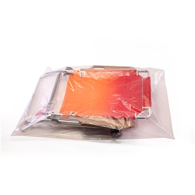 Layflat LDPE Clear Poly Bags 240 - Case of 1000