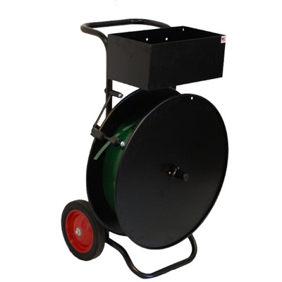 Strapping Cart Dispenser with Brake